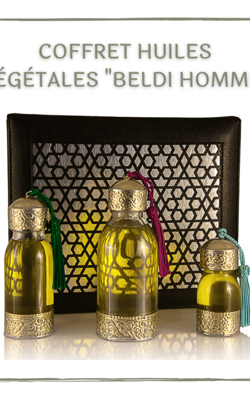 Coffret huiles végétales "Beldi Homme"